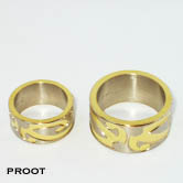 Gouden ring met Kunziet